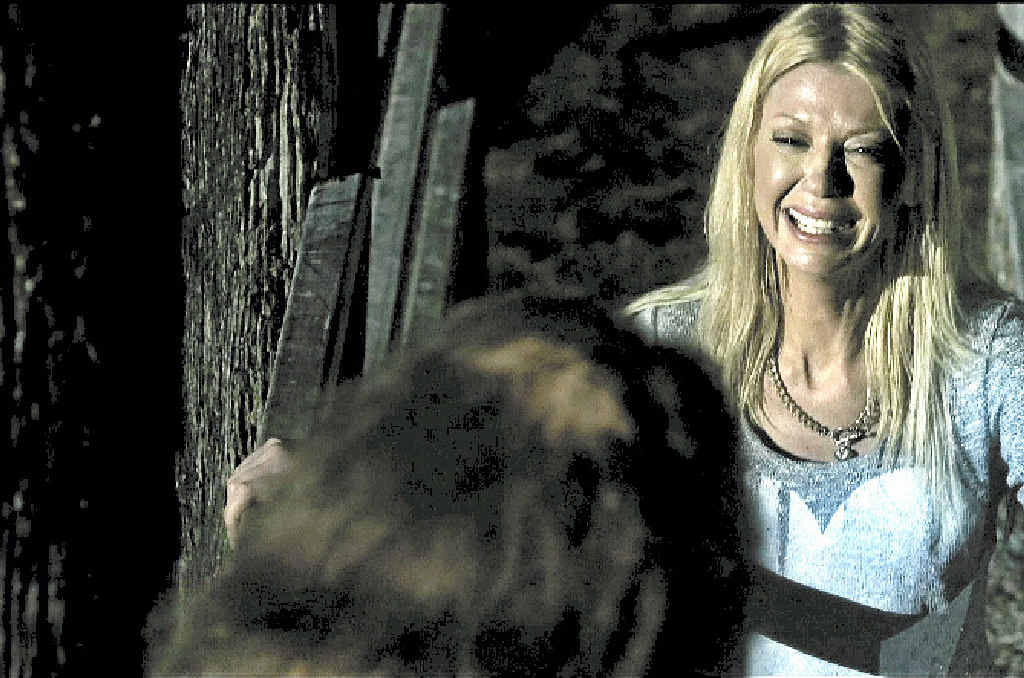 FILM FX: Tara Reid in a scene from the Charlie’s Farm. FILM FX: Tara Reid in a scene from the Charlie’s Farm.