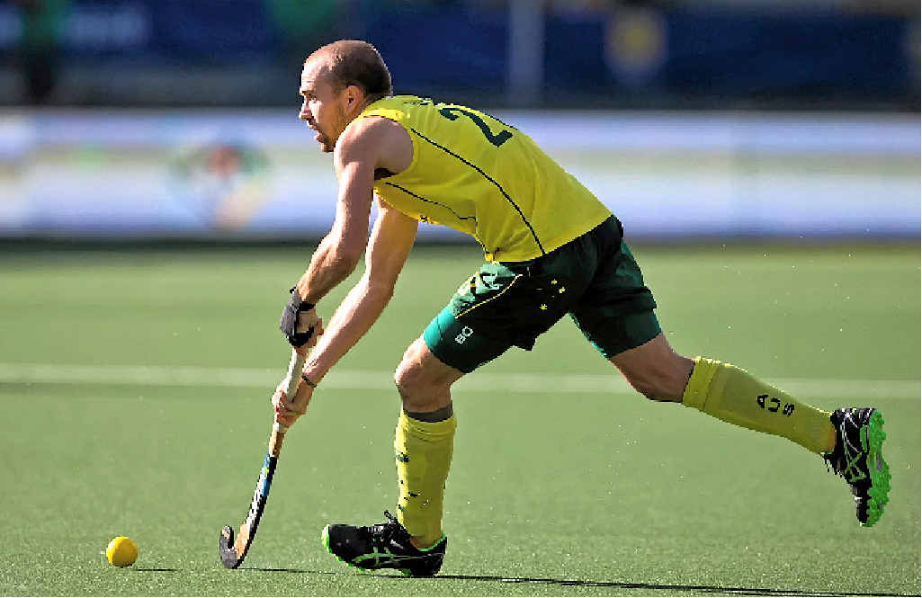 Mackay-born Matthew Swann at the recent Hockey World Cup in the Netherlands. Mackay-born Matthew Swann at the recent Hockey World Cup in the Netherlands.