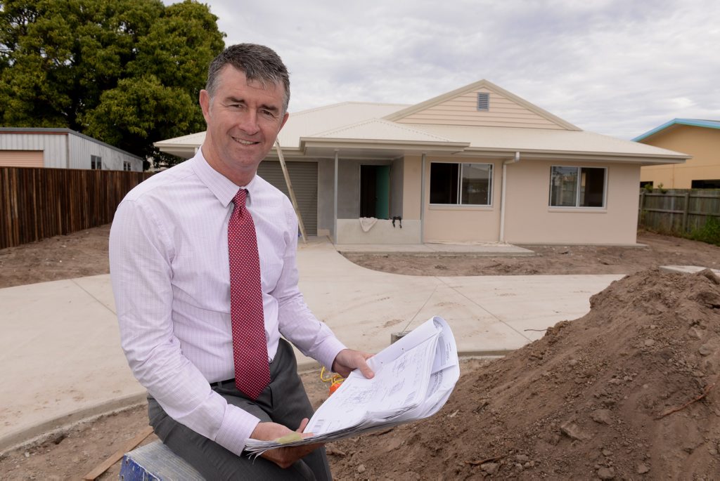 Minister for Housing and Public Works Tim Mander Minister for Housing and Public Works Tim Mander