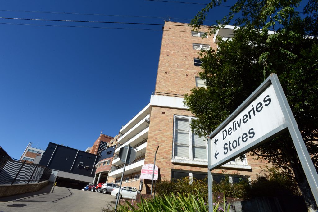 The Lismore Base Hospital. The Lismore Base Hospital.