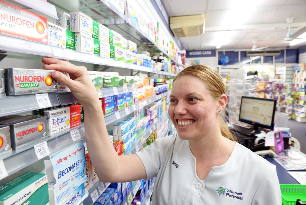 DREAM BIG: Despite facing setback growing up Amy Hayhurst has pursued her dreams and is now a qualified pharmacist. Photo: Max Fleet / NewsMail DREAM BIG: Despite facing setback growing up Amy Hayhurst has pursued her dreams and is now a qualified pharmacist. Photo: Max Fleet / NewsMail