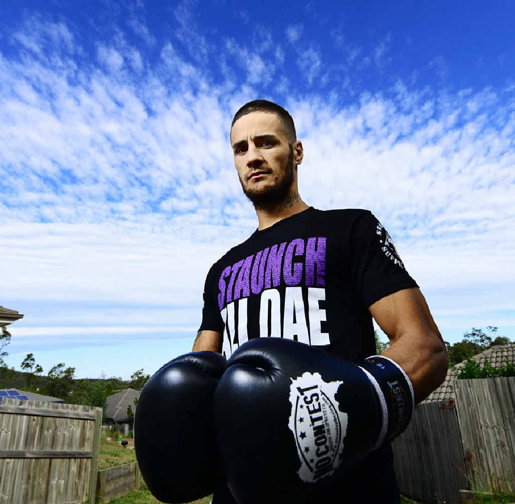 NOTHING TO HIT: Dane Mulivai gained valuable experience from his return to the ring. NOTHING TO HIT: Dane Mulivai gained valuable experience from his return to the ring.