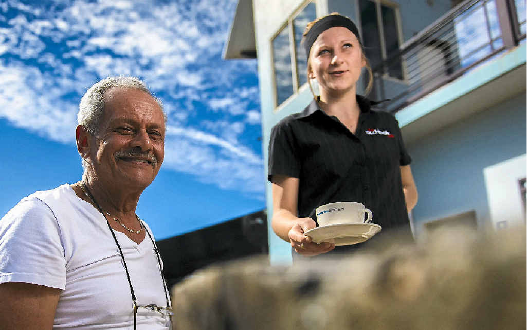 Outlook Cafe owner Bill Fawzi. Outlook Cafe owner Bill Fawzi.