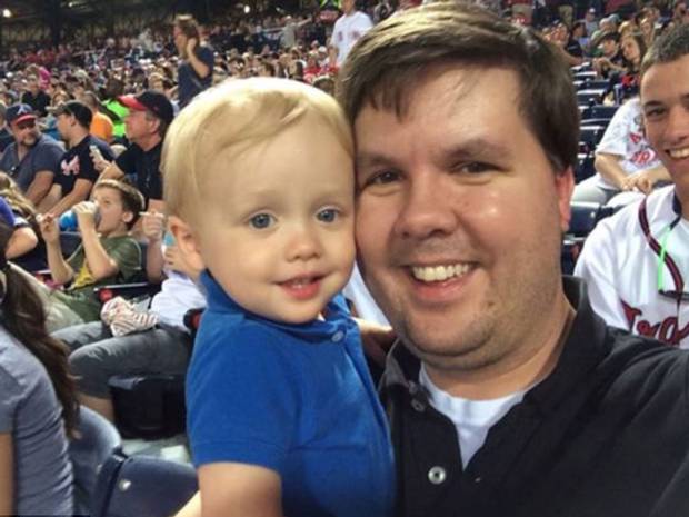 Justin Ross left his 22-month-old son Cooper in the car in 90 degree heat all day. Justin Ross left his 22-month-old son Cooper in the car in 90 degree heat all day.