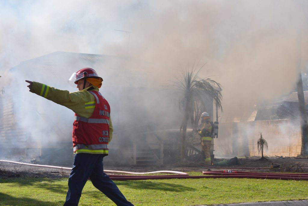 A house fire in Mudjimba. Photo: John McCutcheon / Sunshine Coast Daily A house fire in Mudjimba. Photo: John McCutcheon / Sunshine Coast Daily