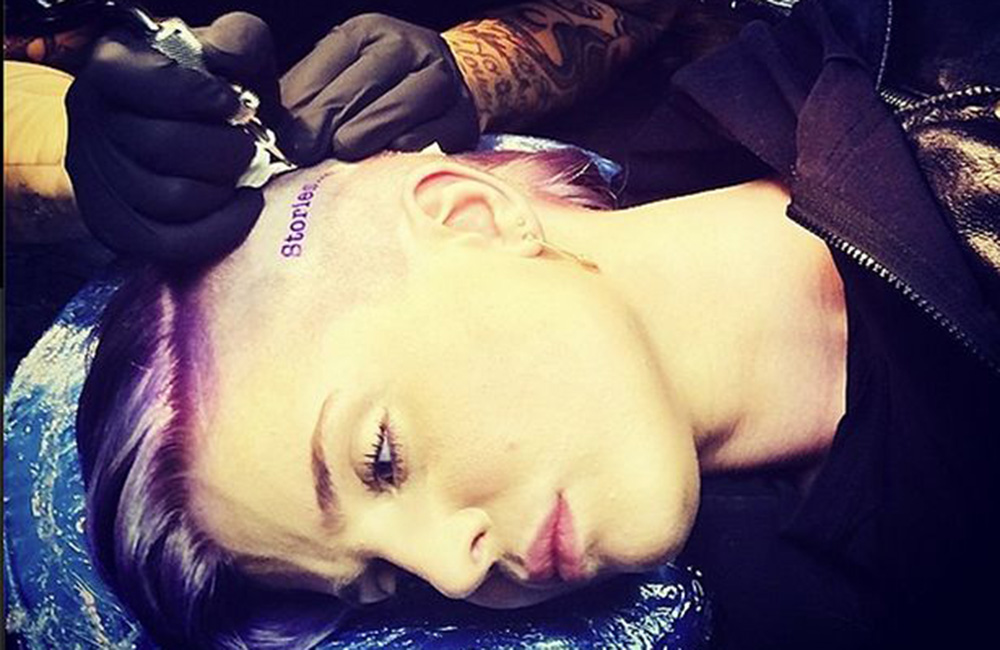 Kelly Osbourne's new tattoo (c) Instagram Kelly Osbourne's new tattoo (c) Instagram