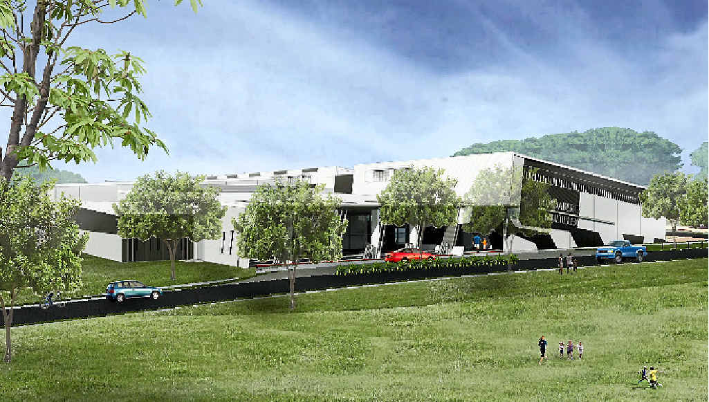 PLANS ON HOLD: An artist’s impression of the proposed Multiplex Building at the old Bundaberg showgrounds. PLANS ON HOLD: An artist’s impression of the proposed Multiplex Building at the old Bundaberg showgrounds.