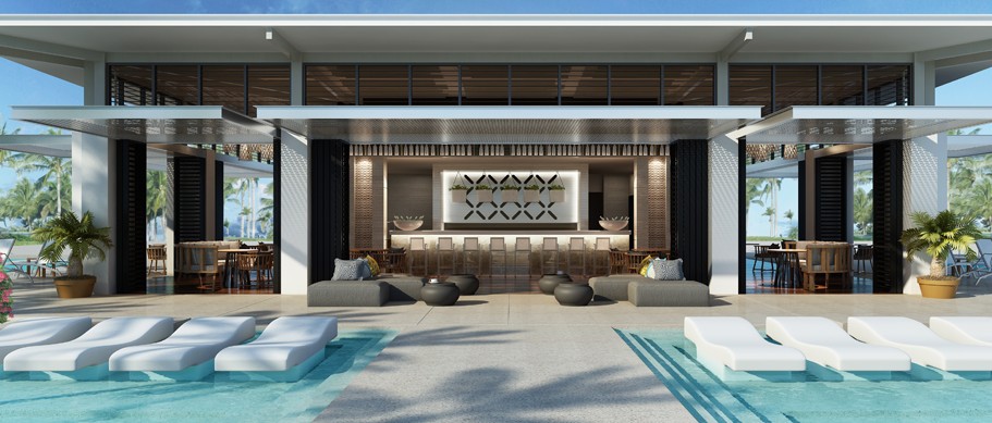 Hayman Island's One&Only; resort. Hayman Island's One&Only; resort.
