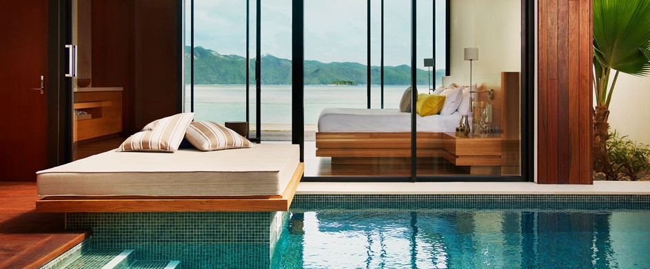 Hayman Island's One&Only resort. Hayman Island's One&Only resort.