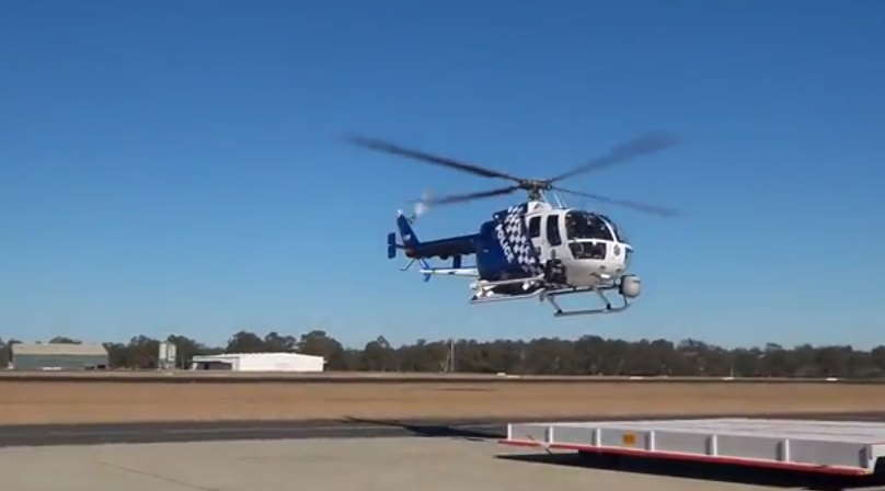 A police helicopter tracked speeding motorists on the M1. A police helicopter tracked speeding motorists on the M1.