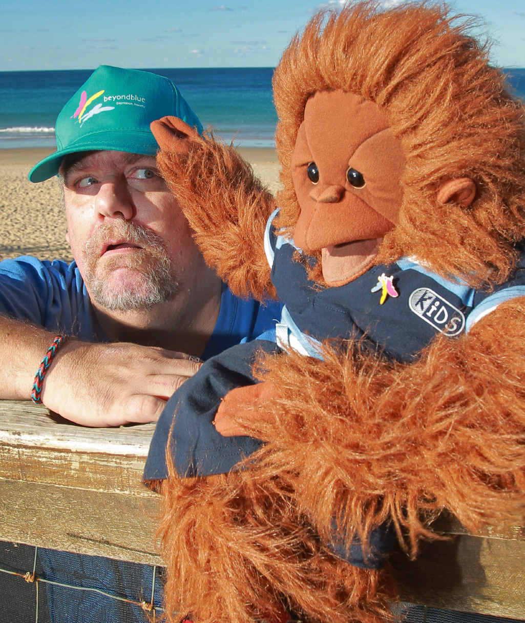 WHAT A TEAM: Paul Fitzger- ald and Mr Bigglesworth. WHAT A TEAM: Paul Fitzger- ald and Mr Bigglesworth.