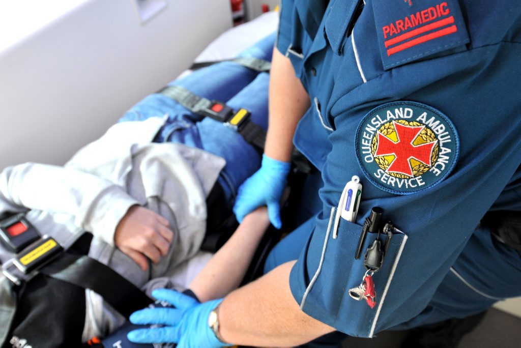 Health Minister Lawrence Springborg said thousands of health workers were punched, stabbed, bitten and spat on every year in Queensland while serving the public in their daily duties. Health Minister Lawrence Springborg said thousands of health workers were punched, stabbed, bitten and spat on every year in Queensland while serving the public in their daily duties.