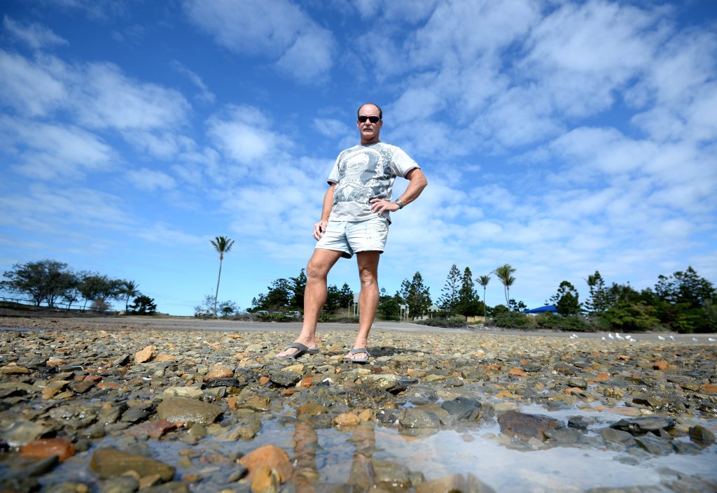 Clive King at the Emu Park boat ramp. Photo Allan Reinikka / The Morning Bulletin Clive King at the Emu Park boat ramp. Photo Allan Reinikka / The Morning Bulletin