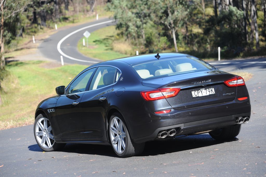 The Maserati Quattroporte Diesel. The Maserati Quattroporte Diesel.