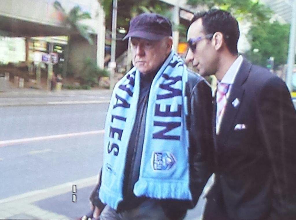 Convicted bank robber John Killick (left) hands himself into QLD authorities on July 4, 2014. He made international headlines during the 90s after his partner broke him out of a NSW jail via helicopter. Convicted bank robber John Killick (left) hands himself into QLD authorities on July 4, 2014. He made international headlines during the 90s after his partner broke him out of a NSW jail via helicopter.