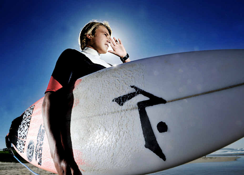 SURF’S UP: Zak Condon of Lennox Head is keen to participate in the OZ Grom surfing contest for the third time. SURF’S UP: Zak Condon of Lennox Head is keen to participate in the OZ Grom surfing contest for the third time.