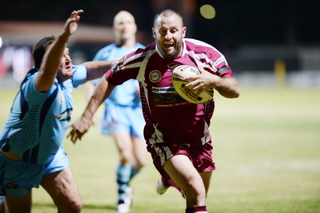 WALK ON: Former NRL star Chris Walker will return to the field for a trial match tomorrow at Basin Pocket.