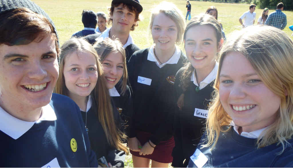 GREAT EVENT: Woolgoolga High School students are happy to spread the word of their successful SMILE program with other schools. GREAT EVENT: Woolgoolga High School students are happy to spread the word of their successful SMILE program with other schools.