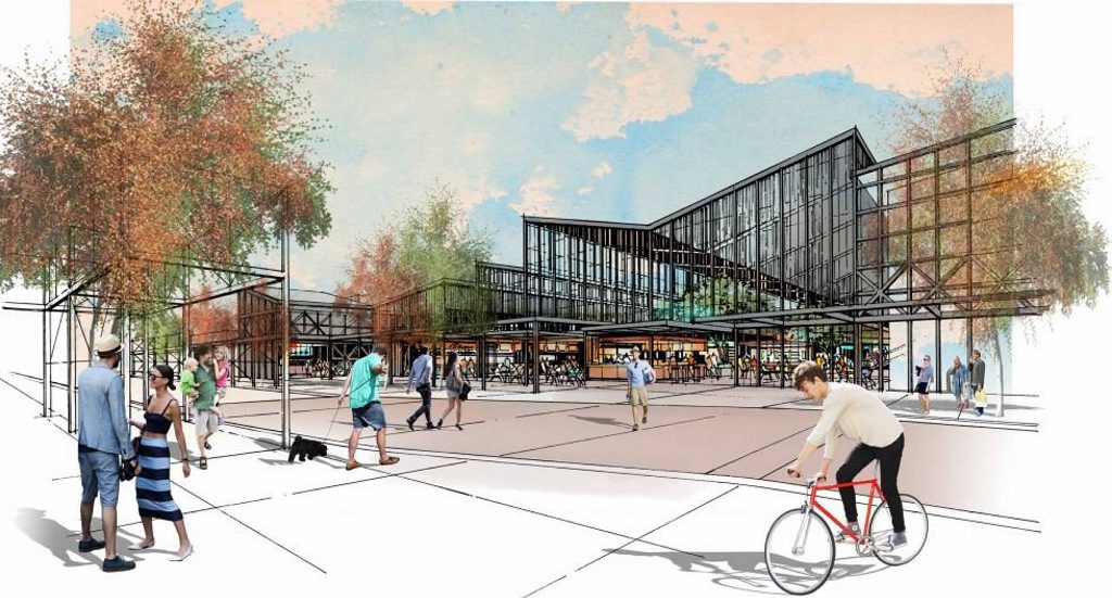 An artist’s impression of the proposed redeveloped Wilsonton Shopping Centre. An artist’s impression of the proposed redeveloped Wilsonton Shopping Centre.