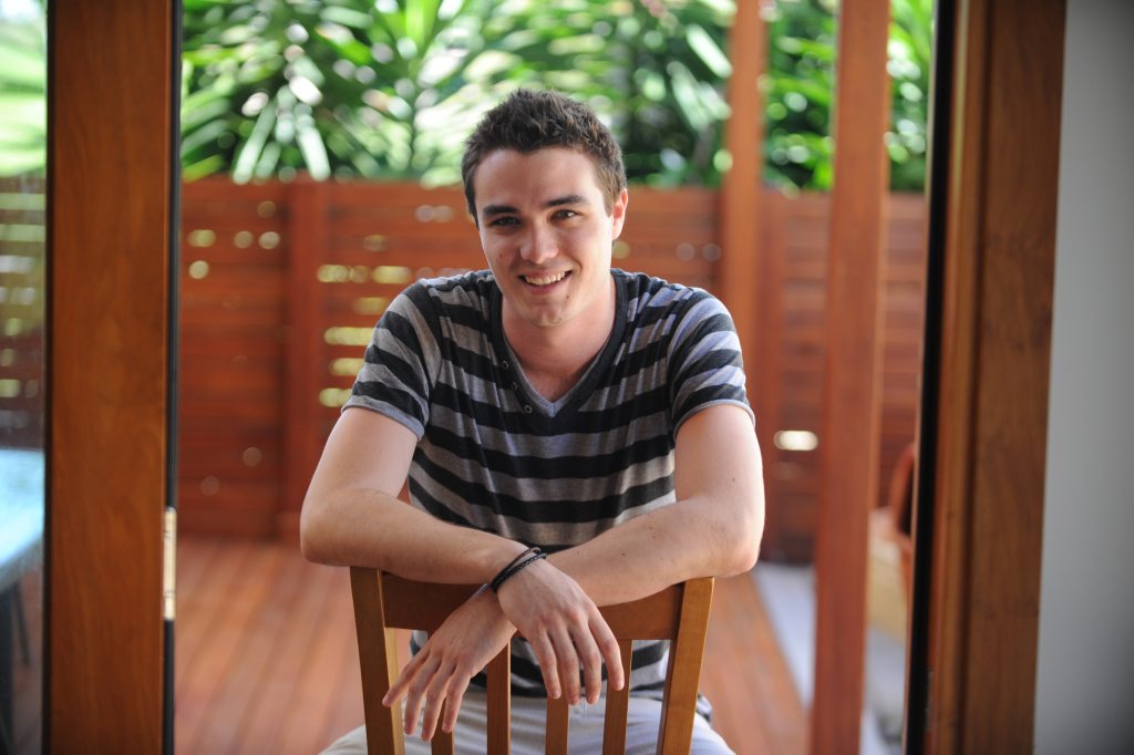 Bundy boy Matthew Pearce has scored himself a role on Home & Away. Bundy boy Matthew Pearce has scored himself a role on Home & Away.