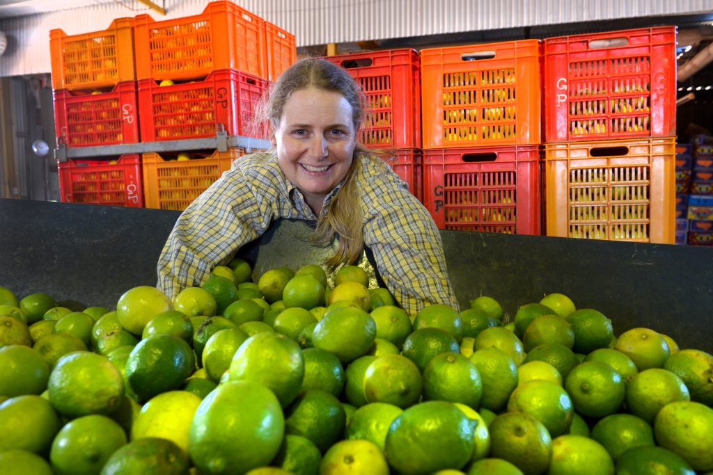 Annmarie Lawson has grown up on Ferntree Valley farm in Kulangoor and seen it change from a cane farm to a fresh juice producer. Annmarie Lawson has grown up on Ferntree Valley farm in Kulangoor and seen it change from a cane farm to a fresh juice producer.