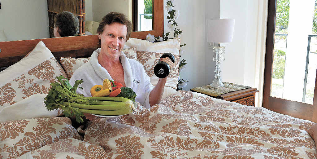 BED’n’VEGIES: Dr John McIntosh says there are some terrific advantages to having a healthy diet and vigorous exercise. BED’n’VEGIES: Dr John McIntosh says there are some terrific advantages to having a healthy diet and vigorous exercise.