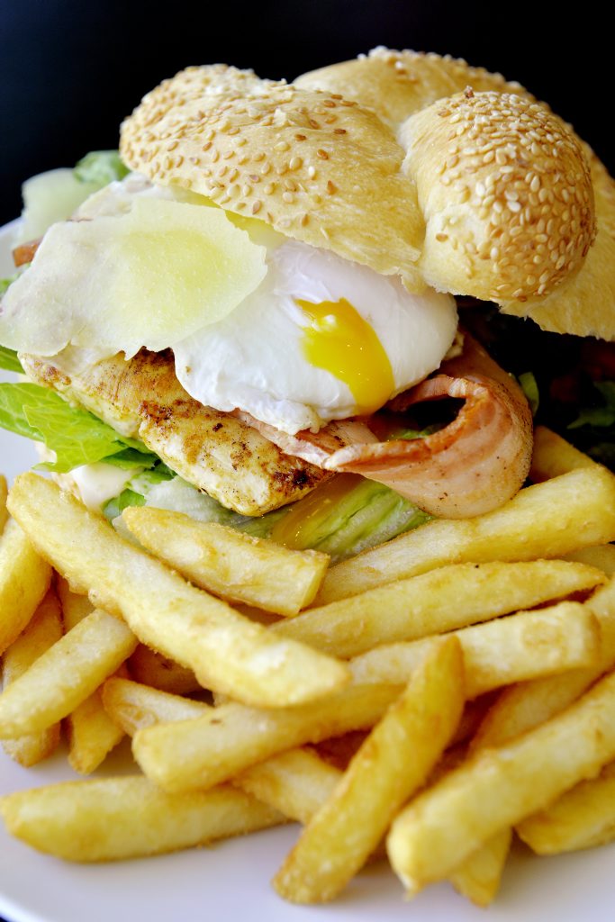 What's wrong with the occasional burger and chips? Nothing! That's what. What's wrong with the occasional burger and chips? Nothing! That's what.