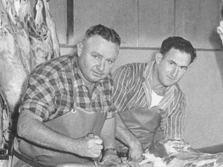 Max Teys and Hugh Ketter Circa 1956.
Max Teys and Hugh Ketter Circa 1956.