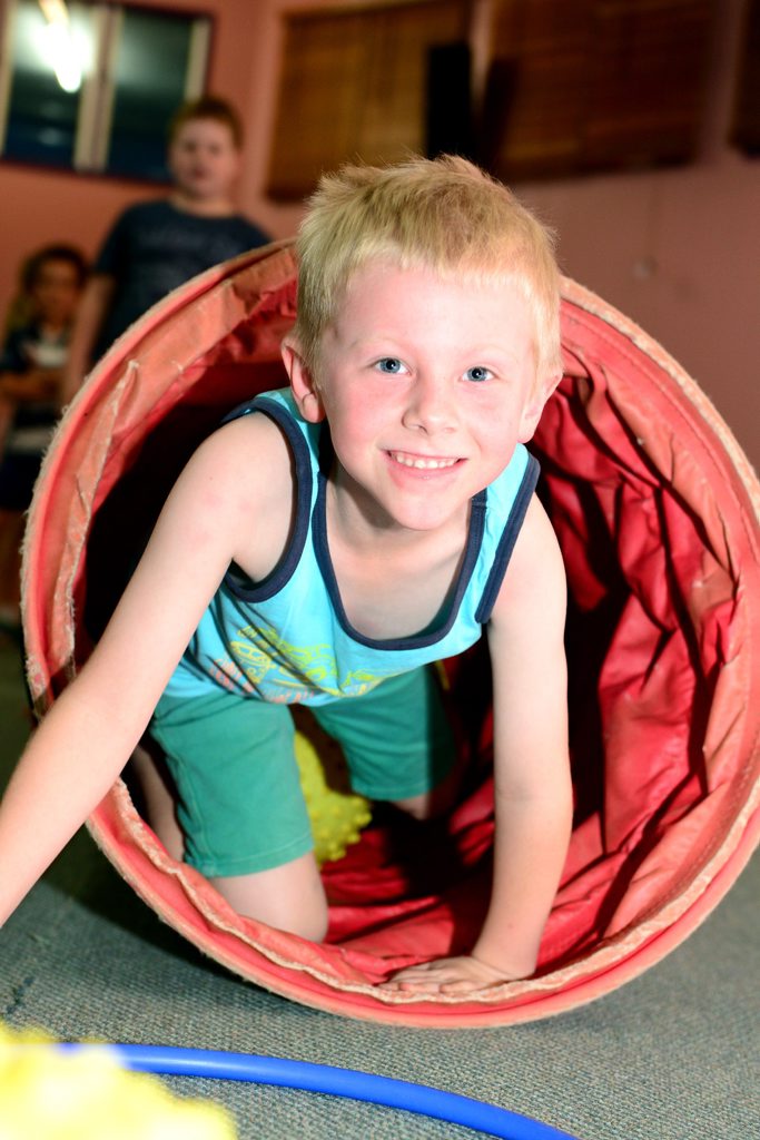 Alex Cox, age 6, taking part in the Crossfit kids class at Rocky Fitness Centre. Photo Sharyn O'Neill / The Morning Bulletin Alex Cox, age 6, taking part in the Crossfit kids class at Rocky Fitness Centre. Photo Sharyn O'Neill / The Morning Bulletin