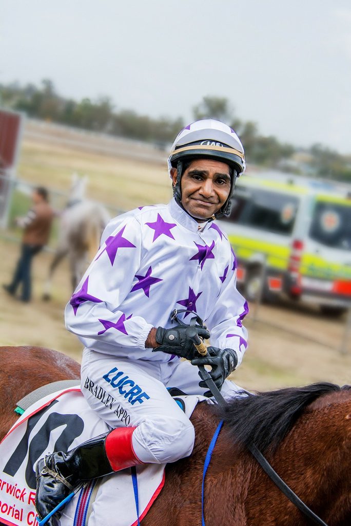WINNING STREAK: Boxer turned jockey Bradley Appo. WINNING STREAK: Boxer turned jockey Bradley Appo.
