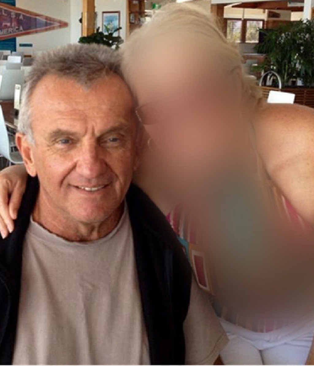 HAPPIER TIMES: George Gerbic, and his partner (blurred out for legal reasons) who has been charged with his murder. HAPPIER TIMES: George Gerbic, and his partner (blurred out for legal reasons) who has been charged with his murder.
