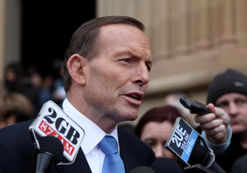 Prime Minister Tony Abbott attends Mass at St Mary's in Sydney. Prime Minister Tony Abbott attends Mass at St Mary's in Sydney.