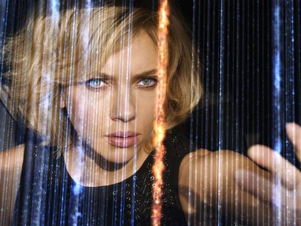 Lucy stars Scarlett Johansson as a woman who is kidnapped and implanted with a drug that unleashes her untapped brainpower Lucy stars Scarlett Johansson as a woman who is kidnapped and implanted with a drug that unleashes her untapped brainpower