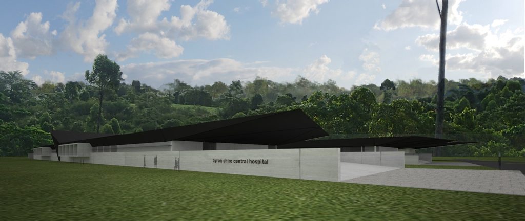 Artist impression, Byron Central Hospital. Photo Contributed Artist impression, Byron Central Hospital. Photo Contributed