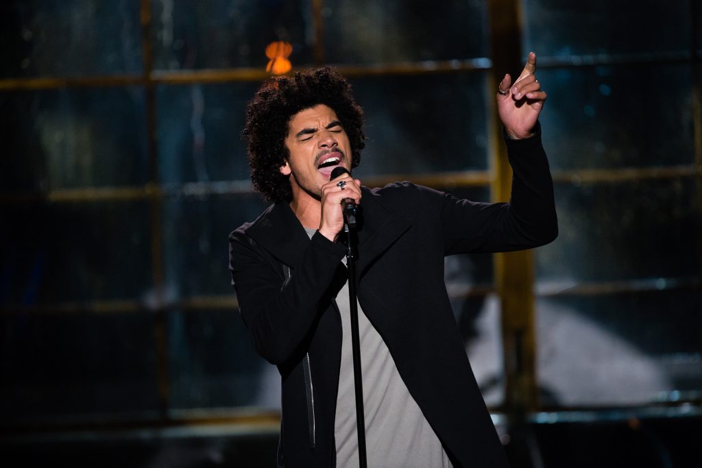 The Voice Australia grand finalist Johnny Rollins. The Voice Australia grand finalist Johnny Rollins.