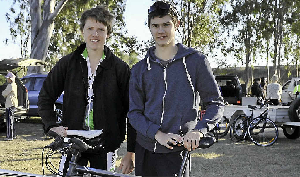 James Owbridge and Layton McLean. James Owbridge and Layton McLean.