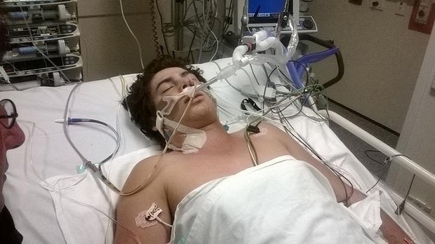 Tarryn Bowers is in a coma after having a cardiac arrest during a club game. Photo: The Bowers family
Tarryn Bowers is in a coma after having a cardiac arrest during a club game. Photo: The Bowers family