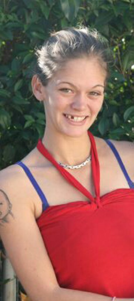 Toowoomba mother Sandra Hill is looking for her daughter Rebecca-Lee Hill, 27. (Pictured) She was last seen about July 1 and was reported missing to police on July 11 this year.