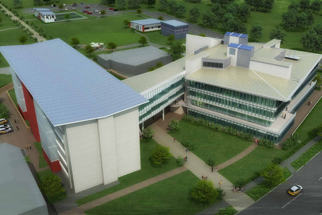 FLAGSHIP: The 9000sq m building is due to open its doors in time for semester one next year. FLAGSHIP: The 9000sq m building is due to open its doors in time for semester one next year.