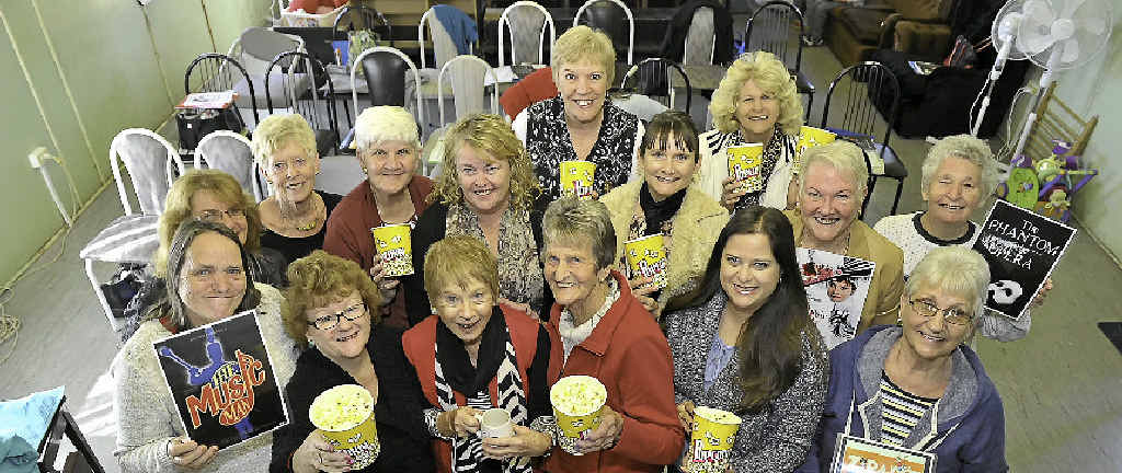 LIGHTS, CAMERA, ACTION: Gladstone Musical Society Inc will be singing songs from the movies at the Senior Citizens Centre on Friday.