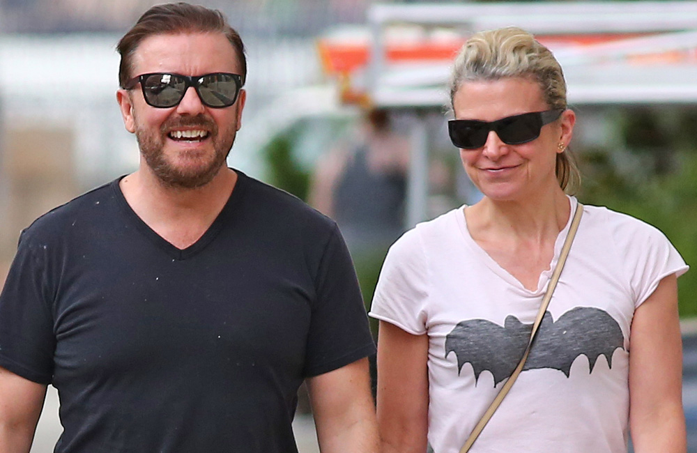 Ricky Gervais and Jane Fallon Ricky Gervais and Jane Fallon