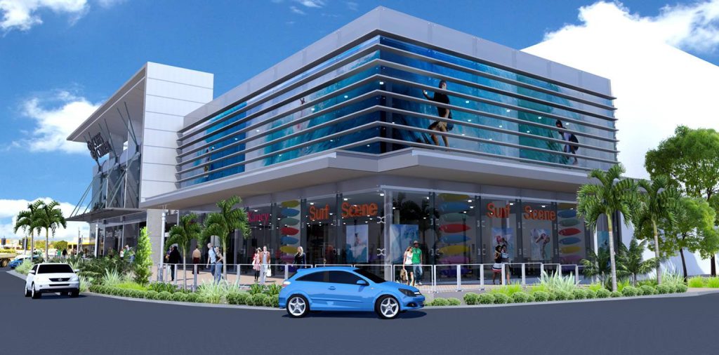 An artists impression of the original Gowings development application on the Gordon St site. An artists impression of the original Gowings development application on the Gordon St site.
