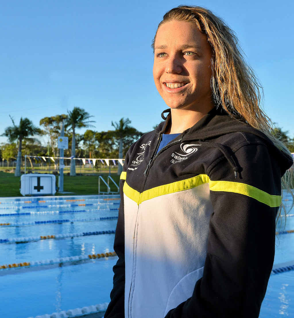 RESILIENT: Pelican Waters Caloundra Swimming Club’s Tessa Wallace will compete tonight in Glasgow. RESILIENT: Pelican Waters Caloundra Swimming Club’s Tessa Wallace will compete tonight in Glasgow.
