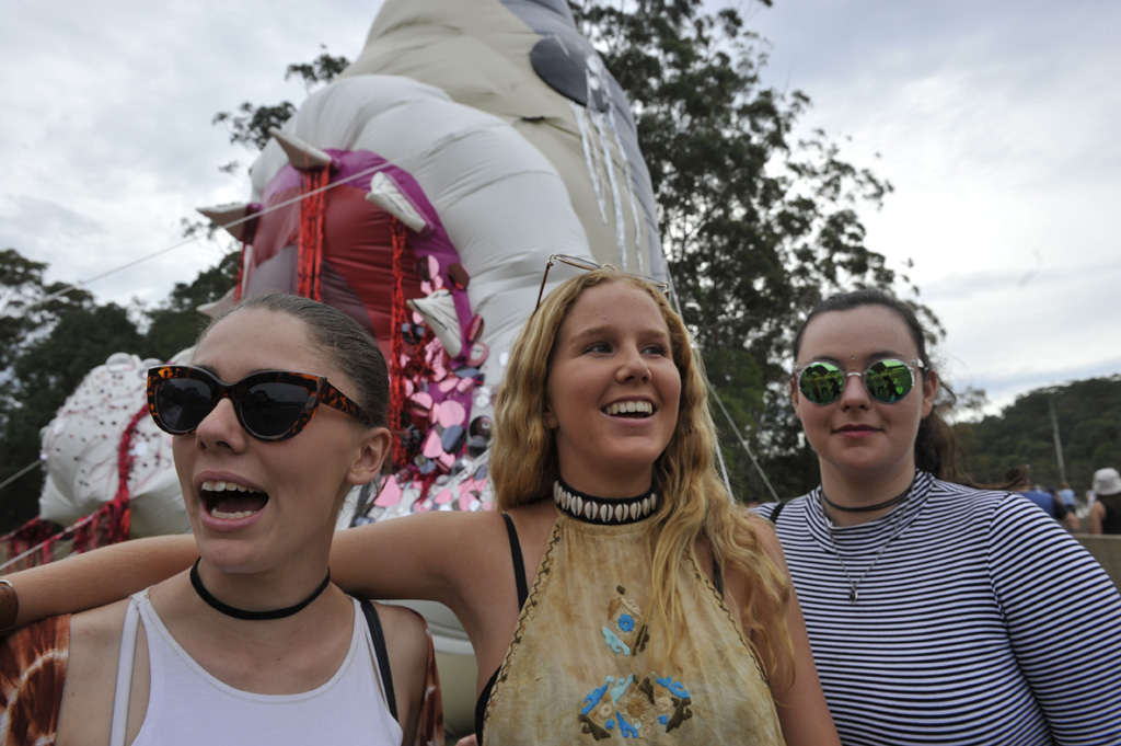 Kaitlyn Fredericks, Alyssa Cameron and Sarah Byrne.