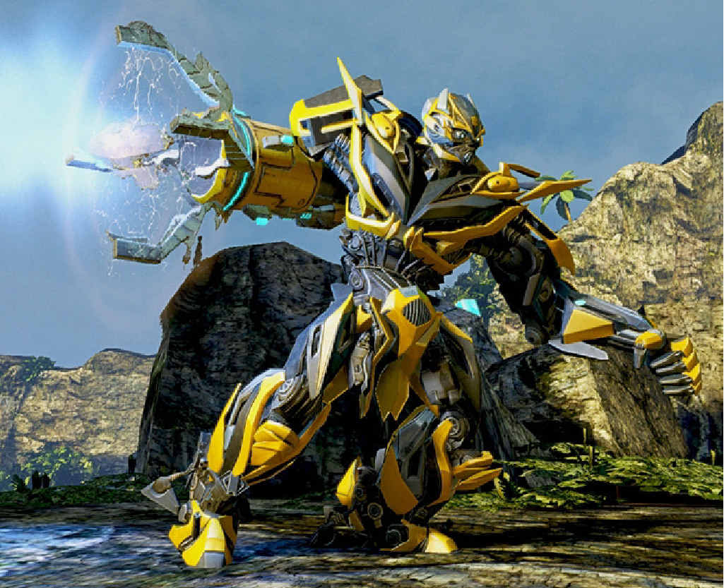 BAD LANDS: The Transformers: Rise Of The Dark Spark’s environments are quite barren. BAD LANDS: The Transformers: Rise Of The Dark Spark’s environments are quite barren.