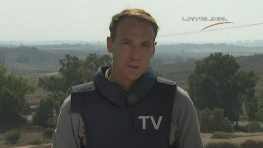 ABC correspondent Hayden Cooper, whose parents live in Wardell. ABC correspondent Hayden Cooper, whose parents live in Wardell.