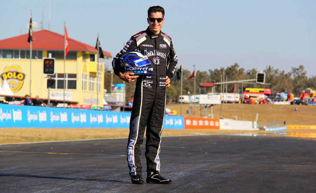 ON TRACK: V8 Supercars driver Rick Kelly, of the Jack Daniels Racing team, checks out the Queensland Raceway circuit for the Coates Hire Ipswich 400 starting today. ON TRACK: V8 Supercars driver Rick Kelly, of the Jack Daniels Racing team, checks out the Queensland Raceway circuit for the Coates Hire Ipswich 400 starting today.