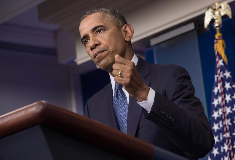 US President Barack Obama makes a statement in the briefing room of the White House on August 1, 2014 in Washington. President Barack Obama admitted Friday that US officials had US President Barack Obama makes a statement in the briefing room of the White House on August 1, 2014 in Washington. President Barack Obama admitted Friday that US officials had