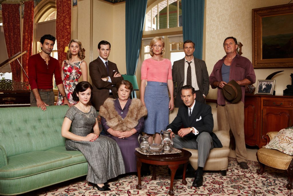 The cast of the TV series A Place To Call Home. The cast of the TV series A Place To Call Home.