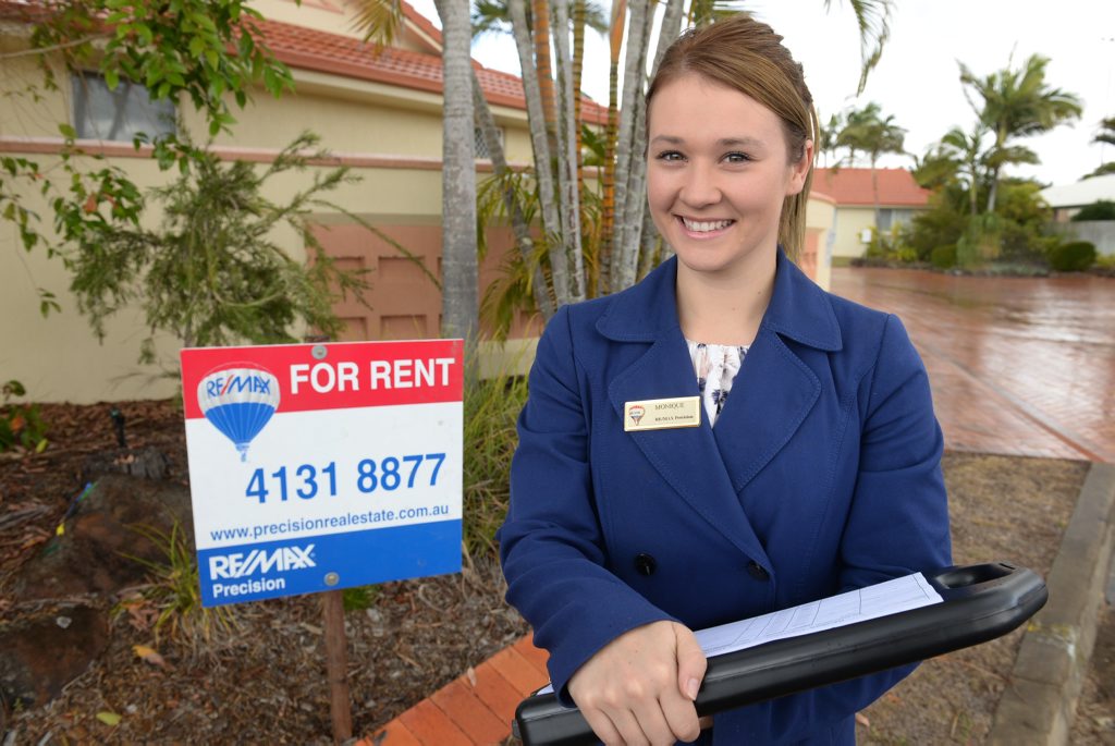 AFFORDABLE REGION: REMAX's Monique Stevens outside a rental property in Norville. According to the latest quarterly data from Australian Property Monitors, Bundaberg's median weekly rent is $245. Photo: Mike Knott / NewsMail AFFORDABLE REGION: REMAX's Monique Stevens outside a rental property in Norville. According to the latest quarterly data from Australian Property Monitors, Bundaberg's median weekly rent is $245. Photo: Mike Knott / NewsMail